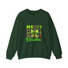 Load image into Gallery viewer, Merry Christmas Sweatshirt | Cozy Crewneck for Holiday Cheer, Gift for Her, Winter Fashion, Festive Apparel, Christmas Gift