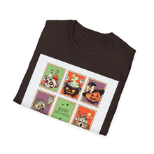 Load image into Gallery viewer, Halloween-Themed Unisex Softstyle T-Shirt: Spooky Fun for All Ages, Perfect for Parties, Celebrations, Trick or Treating, and Gifting!