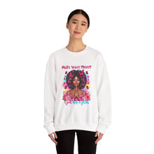Load image into Gallery viewer, Bohemian Inspirational Sweatshirt, Empowering Gift for Her, Cozy Crewneck for Daily Wear, Spiritual Fashion, Perfect for Any Occasion
