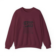 Load image into Gallery viewer, Jesus Did It Sweatshirt | Unisex Heavy Blend Crewneck | Faith Inspired Apparel, Christian Gift, Casual Wear, Motivational Sweater