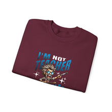 Load image into Gallery viewer, Cool Teacher Rocker Sweatshirt, Unisex Crewneck, Gift for Teachers, Music Lover Apparel, Teacher Appreciation Day, Casual Wear