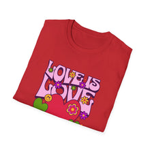 Load image into Gallery viewer, Pride Month T-Shirt, Love Is Love Graphic Tee, Unisex LGBTQ+ Apparel, Softstyle Pride Shirt, Inclusive Fashion, Celebratory Gift