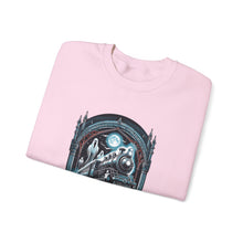 Load image into Gallery viewer, Haunted Rails Sweatshirt - Spooky Cozy Crewneck for Halloween, Perfect Gift for Ghost Lovers, Unisex Casual Wear