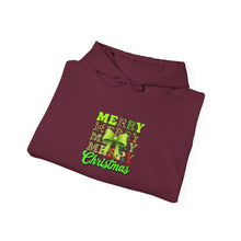 Load image into Gallery viewer, Merry Christmas Hooded Sweatshirt, Unisex Sweatshirt for Holidays, Festive Winter Wear, Cozy Gift for Family, Christmas Style