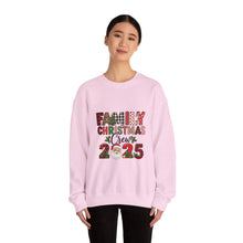 Load image into Gallery viewer, Festive Family Christmas Sweatshirt - Perfect for Holiday Gatherings, Family Photos, Gift, Cozy Wear, 2025 Style