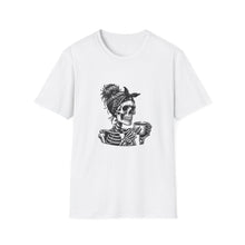 Load image into Gallery viewer, Gothic Skull T-Shirt, Edgy Casual Tee, Halloween Apparel, Unisex Graphic Shirt, Alternative Fashion, Spooky Style