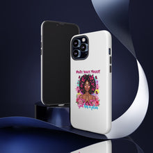 Load image into Gallery viewer, Inspirational Phone Case, Pray Wait Trust God Has a Plan, Spiritual Gift, Motivational Decor, Faith-Based Accessory