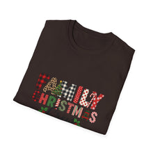 Load image into Gallery viewer, Family Christmas Crew 2025 Unisex T-Shirt, Holiday Apparel, Family Gathering Wear, Christmas Gift, Matching Family Shirts