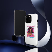 Load image into Gallery viewer, Inspirational Phone Case, Pray Wait Trust God Has a Plan, Spiritual Gift, Motivational Decor, Faith-Based Accessory