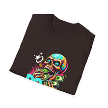 Load image into Gallery viewer, Funny Skull Quotes Unisex Softstyle T-Shirt, Do what makes you Happy, Graphic Tee, Sarcastic Shirt, Gift for Skull Lovers, Halloween Shirt