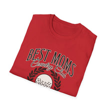 Load image into Gallery viewer, Best Moms Country Club T-Shirt, Gift for Moms, Funny T-Shirt, Mother's Day Gift, Casual Wear, Golf Lovers Tee