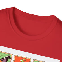 Load image into Gallery viewer, Halloween Themed T-Shirt, Unisex Softstyle Tee for Fall, Trick or Treat Shirt, Spooky Casual Wear, Halloween Party Apparel
