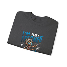 Load image into Gallery viewer, Cool Teacher Rocker Sweatshirt, Unisex Crewneck, Gift for Teachers, Music Lover Apparel, Teacher Appreciation Day, Casual Wear