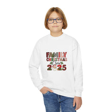 Load image into Gallery viewer, Family Christmas Crew Sweatshirt 2025, Kids Holiday Sweater, Cozy Family Apparel, Perfect Christmas Gift, Family Reunion Outfit