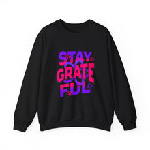 Load image into Gallery viewer, Grateful Sweatshirt - Cozy Crewneck for Everyday Comfort, Perfect Gift for Friends, Inspirational Apparel, Casual Style