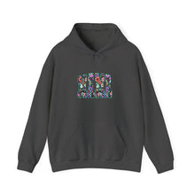 Load image into Gallery viewer, Floral Vibe Unisex Hooded Sweatshirt, Cozy Gift, Layering Essential, Spring Fashion, Comfortable Style