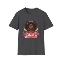Load image into Gallery viewer, Gods Favorite Baddie Unisex T-Shirt, African American Woman Tee, Black Princess Shirt, Black History Gift, Self Love Apparel