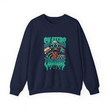 Load image into Gallery viewer, Zombie Graphic Sweatshirt | Unisex Heavy Blend™ Crewneck | Casual Wear, Halloween Apparel, Cozy Gift, Graphic Sweatshirt, Trendy Outfit