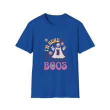 Load image into Gallery viewer, Halloween Ghost T-Shirt, Unisex Softstyle, Funny Boo Shirt, Halloween Costume, Spooky Season Apparel, Gift for Ghost Lovers