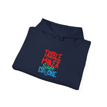 Load image into Gallery viewer, Trouble Maker Hoodie - Cozy Unisex Heavy Blend Sweatshirt for Casual Days, Gift for Friends, Trendy Streetwear