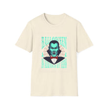 Load image into Gallery viewer, Halloween Vampire T-Shirt | Unisex Softstyle Tee, Spooky Shirt, Halloween Costume, Men's & Women's Apparel, Fun Gift