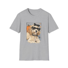 Load image into Gallery viewer, Funny Halloween Dog Unisex Softstyle T-Shirt, Costume Party Tee, Humorous Trick or Treat Top, Dog Lover Gift, Spooky Season Apparel