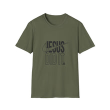 Load image into Gallery viewer, Jesus Did It Unisex Softstyle T-Shirt, Faith-Based Tee, Christian Apparel, Inspirational Gift, Casual Wear