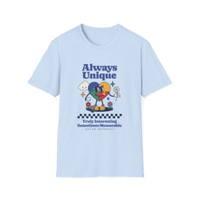 Load image into Gallery viewer, Always Unique Unisex T-Shirt, Fun Graphic Tee for Creativity Lovers, Gift for Friends, Casual Wear, Everyday Style