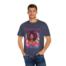 Load image into Gallery viewer, Pray Wait Trust T-Shirt, Inspirational Tee, Faith Shirt, Unique Gift, Spiritual Apparel, God Has a Plan Top