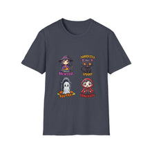 Load image into Gallery viewer, Kawaii Unisex Softstyle T-Shirt, Cute Tee, Japanese Style Shirt, Cozy Graphic Top, Fun Anime Fashion