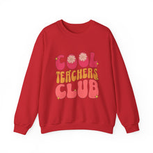 Load image into Gallery viewer, Cool Teachers Club Sweatshirt - Fun Teacher Apparel, Gift for Educators, Teacher Appreciation, School Spirit Wear, Cozy Unisex Crewneck