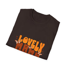 Load image into Gallery viewer, Lovely Mama Floral T-Shirt, Softstyle Tee, Gift for Mothers, Fun Family Top, Cute Mama Apparel, Spring Fashion