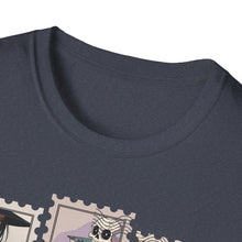 Load image into Gallery viewer, Literary Cat Lover T-Shirt, Fun Gift for Book Lovers, Cozy Reading Tee, Perfect for Birthdays, Cat-Themed Casual Wear