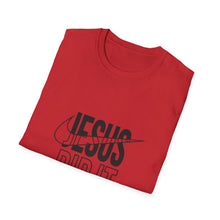 Load image into Gallery viewer, Jesus Did It Unisex Softstyle T-Shirt, Faith-Based Tee, Christian Apparel, Inspirational Gift, Casual Wear
