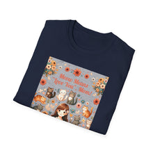 Load image into Gallery viewer, Mom Appreciation T-Shirt - Cute Gift for Mother's Day, Mother's Love Tee, Floral Graphic Shirt, Birthday Gift for Mom, Family Love Apparel