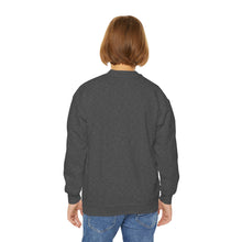 Load image into Gallery viewer, Kids Crewneck Sweatshirt - Little Miss Smarty Design, Perfect Gift for Students, Birthday, Back to School, Cute & Cozy