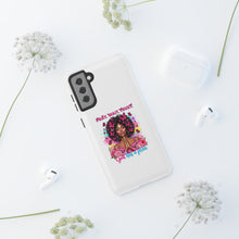 Load image into Gallery viewer, Inspirational Phone Case, Pray Wait Trust God Has a Plan, Spiritual Gift, Motivational Decor, Faith-Based Accessory