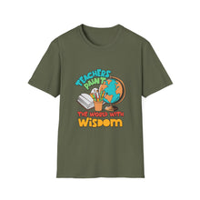Load image into Gallery viewer, Teacher's Wisdom Unisex T-Shirt, Gift for Educators, Back to School Apparel, Cute Teacher Shirt, Inspirational Tee