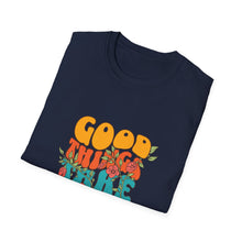 Load image into Gallery viewer, Good Vibes Unisex Softstyle T-Shirt - Perfect for Relaxation, Casual Wear, Unique Gift, Friendship, Positive Affirmation