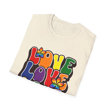 Load image into Gallery viewer, Funny Quotes Unisex Softstyle T-Shirt, Love, Love - Cute Graphic Tee, Sarcastic Saying Shirt, Humorous Gift, Comfy Tee, Hilarious Shirt