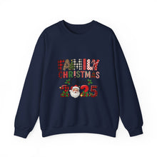 Load image into Gallery viewer, Festive Family Christmas Sweatshirt - Perfect for Holiday Gatherings, Family Photos, Gift, Cozy Wear, 2025 Style
