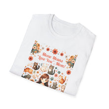Load image into Gallery viewer, Mom Appreciation T-Shirt - Cute Gift for Mother's Day, Mother's Love Tee, Floral Graphic Shirt, Birthday Gift for Mom, Family Love Apparel