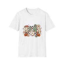Load image into Gallery viewer, Fall Themed Mama T-Shirt, Halloween Shirt, Unisex Tee, Gift for Mom, Autumn Fashion