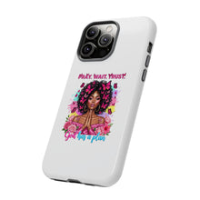 Load image into Gallery viewer, Inspirational Phone Case, Pray Wait Trust God Has a Plan, Spiritual Gift, Motivational Decor, Faith-Based Accessory
