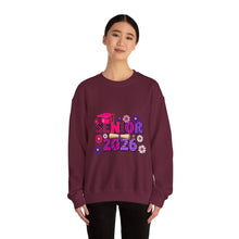 Load image into Gallery viewer, 2026 Senior Crewneck Sweatshirt, Graduation Gift, Unisex College Sweatshirt, Class of 2026 Apparel, High School Graduation Outfit