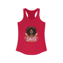 Load image into Gallery viewer, Tank Top, Gods Favorite Baddie, African American Woman, Black Princess, Black History, Self Love, Women's Racerback Tank