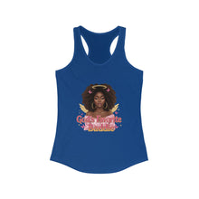 Load image into Gallery viewer, Tank Top, Gods Favorite Baddie, African American Woman, Black Princess, Black History, Self Love, Women's Racerback Tank