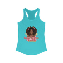 Load image into Gallery viewer, Tank Top, Gods Favorite Baddie, African American Woman, Black Princess, Black History, Self Love, Women's Racerback Tank
