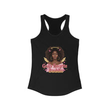 Load image into Gallery viewer, Tank Top, Gods Favorite Baddie, African American Woman, Black Princess, Black History, Self Love, Women's Racerback Tank