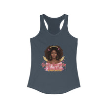 Load image into Gallery viewer, Tank Top, Gods Favorite Baddie, African American Woman, Black Princess, Black History, Self Love, Women's Racerback Tank